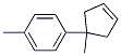 1-METHYL-4-(1-METHYLCYCLOPENT-3-ENYL)BENZENE CAS#: 927833-58-7
