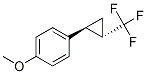 (+/-)-1-Methoxy-4-(trans-2-(trifluoromethyl)cyclopropyl)benzene CAS#: 900779-69-3