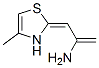 1-Propen-2-amine, 3-(4-methyl-2(3H)-thiazolylidene)- CAS#: 906624-99-5