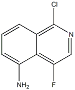 1-chloro-4-fluoroisoquinolin-5-amine CAS#: 928665-23-0
