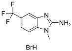 1-methyl-5-(trifluoromethyl)-1H-benzimidazol-2-amine(SALTDATA: HBr) CAS#: 945023-32-5