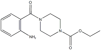 1-piperazinecarboxylic acid, 4-(2-aminobenzoyl)-, ethyl es CAS#: 925052-31-9