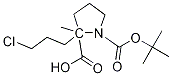 1-tert-butyl 2-Methyl 2-(3-chloropropyl)pyrrolidine-1,2-dicarboxylate CAS#: 909076-34-2