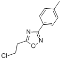 1,2,4-OXADIAZOLE, 5-(2-CHLOROETHYL)-3-(4-METHYLPHENYL)- CAS#: 933945-46-1