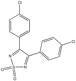 1,2,5-Thiadiazole, 3,4-bis(4-chlorophenyl)-, 1,1-dioxide CAS#: 939983-56-9