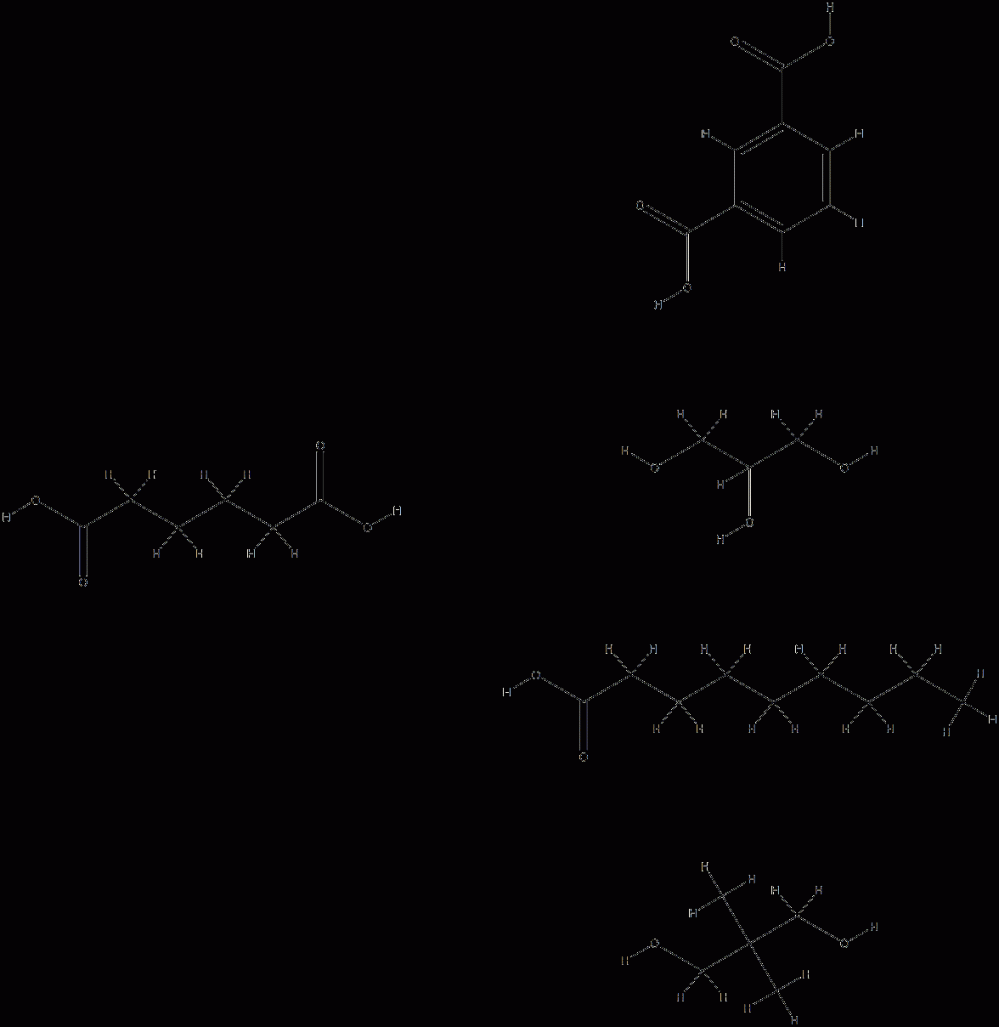 1,3-Benzenedicarboxylic acid, polymer with 2,2-dimethyl-1,3-propanediol, hexanedioic acid and 1,2,3-propanetriol, nonanoate CAS#: 99129-29-0