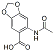 1,3-Benzodioxole-5-carboxylic acid, 6-acetamino- CAS#: 99185-29-2