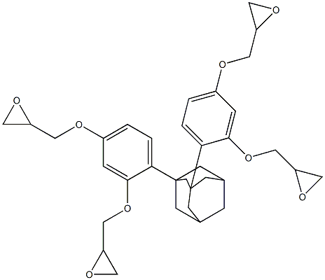 1,3-Bis(2',4'-Bis(Glycidyloxy)Phenyl)AdaMantane CAS#: 945027-90-7