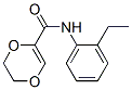 1,4-Dioxin-2-carboxamide, N-(2-ethylphenyl)-5,6-dihydro- CAS#: 906271-10-1