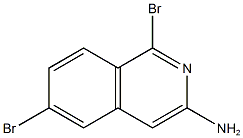 1,6-DIBROMO-3-ISOQUINOLINAMINE CAS#: 925672-85-1