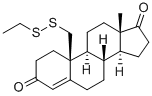 19-(ethyldithio)androst-4-ene-3,17-dione CAS#: 99957-90-1