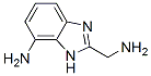 1H-Benzimidazole-2-methanamine, 7-amino- CAS#: 933726-92-2