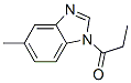 1H-Benzimidazole, 5-methyl-1-(1-oxopropyl)- (9CI) CAS#: 906755-62-2