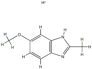 1H-Benzimidazole, 6-methoxy-2-methyl-, conjugate acid (1:1) CAS#: 913556-57-7