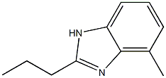 1H-Benzimidazole,4-methyl-2-propyl-(9CI) CAS#: 99840-45-6