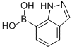 1H-INDAZOL-7-YL BORONIC ACID CAS#: 915411-01-7