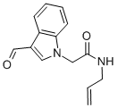1H-INDOLE-1-ACETAMIDE, 3-FORMYL-N-2-PROPEN-1-YL- CAS#: 928711-66-4