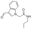 1H-INDOLE-1-ACETAMIDE, 3-FORMYL-N-PROPYL- CAS#: 928711-70-0