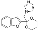 1H-Imidazole, 1-((2-(2-benzofuranyl)-1,3-dioxan-2-yl)methyl)- CAS#: 98519-13-2