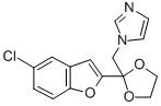 1H-Imidazole, 1-((2-(5-chloro-2-benzofuranyl)-1,3-dioxolan-2-yl)methyl )- CAS#: 98519-18-7