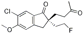 1H-Inden-1-one, 6-chloro-2-(2-fluoroethyl)-2,3-dihydro-5-Methoxy-2-(3-oxobutyl)-, (2S)- CAS#: 945726-52-3