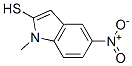 1H-Indole-2-thiol, 1-methyl-5-nitro- CAS#: 945454-10-4