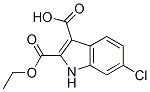 1H-Indole-2,3-dicarboxylic acid, 6-chloro-, 2-ethyl ester CAS#: 920023-28-5