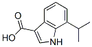 1H-Indole-3-carboxylic acid, 7-(1-methylethyl)- CAS#: 948581-63-3