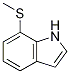 1H-Indole, 7-(Methylthio)- CAS#: 936902-07-7