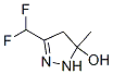 1H-Pyrazol-5-ol, 3-(difluoromethyl)-4,5-dihydro-5-methyl- CAS#: 933768-35-5