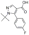 1H-pyrazole-4-carboxylic acid, 5-(4-fluorophenyl)-1-(1,1-diMethylethyl)- CAS#: 936084-45-6