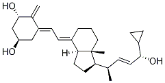 (1R,3S,E)-5-((E)-2-((1R,3aS,7aR)-1-((2R,5S,E)-5-cyclopropyl-5-hydroxypent-3-en-2-yl)-7a-Methylhexahydro-1H-inden-4(2H)-ylidene)ethylidene)-4-Methylenecyclohexane-1,3-diol CAS#: 910133-70-9