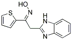 (1Z)-2-(1H-BENZIMIDAZOL-2-YL)-1-THIEN-2-YLETHANONE OXIME CAS#: 924860-60-6