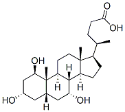 (1b,3a,5b,7a)-1,3,7-trihydroxy-Cholan-24-oic acid CAS#: 99598-04-6