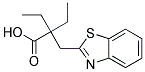 2-(1,3-BENZOTHIAZOL-2-YLMETHYL)-2-ETHYLBUTANOIC ACID CAS#: 923716-18-1