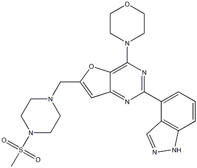 2-(1H-Indazol-4-yl)-6-[(4... CAS#: 956032-28-3