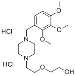 2-(2-(4-((2,3,4-Trimethoxyphenyl)methyl)-1-piperazinyl)ethoxy)ethanol dihydrochloride CAS#: 99153-49-8