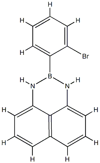 2-(2-Bromophenyl)-2,3-dihydro-1H-naphtho[1,8-de][1,3,2]diazaborine CAS#: 927384-42-7
