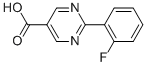 2-(2-Fluorophenyl)pyrimidine-5-carboxylic acid CAS#: 927803-25-6