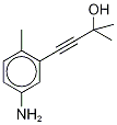 2-(2-Methyl-3-butyn-2-ol)-4-aMinotoluene CAS#: 905439-45-4