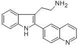 2-(2-QUINOLIN-6-YL-1H-INDOL-3-YL)-ETHYLAMINE CAS#: 904816-15-5