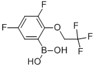 2-(2,2,2-trifluoro-ethoxy)-3,5-difluoro-benzeneboronic acid CAS#: 936250-26-9