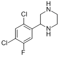 2-(2,4-DICHLORO-5-FLUOROPHENYL)PIPERAZINE CAS#: 914348-92-8