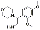 2-(2,4-Dimethoxy-phenyl)-2-morpholin-4-yl-ethylamine CAS#: 928001-49-4