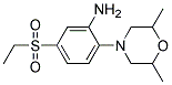 2-(2,6-DIMETHYLMORPHOLIN-4-YL)-5-ETHYLSULFONYLANILINE CAS#: 942474-77-3