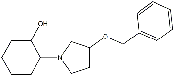 2-(3-Benzyloxy-pyrrolidin-1-yl)-cyclohexanol CAS#: 900513-88-4