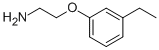 2-(3-Ethyl-phenoxy)-ethylamine CAS#: 900722-23-8