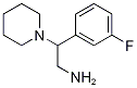 2-(3-Fluoro-phenyl)-2-piperidin-1-yl-ethylamine CAS#: 933706-87-7