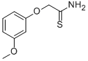 2-(3-METHOXYPHENOXY)ETHANETHIOAMIDE CAS#: 927982-46-5