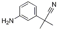 2-(3-aminophenyl)-2-methylpropanenitrile CAS#: 915394-29-5